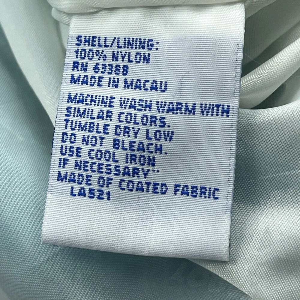 VTG Logo Athletic Charlotte Hornets Sharktooth Windbreaker Jacket Men's XL 90s** - Picture 13 of 16